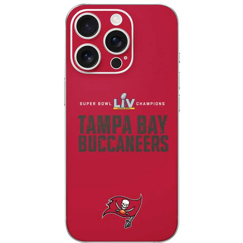 NFL Super Bowl LV Champions Tampa Bay Buccaneers iPhone 16 Pro Skin